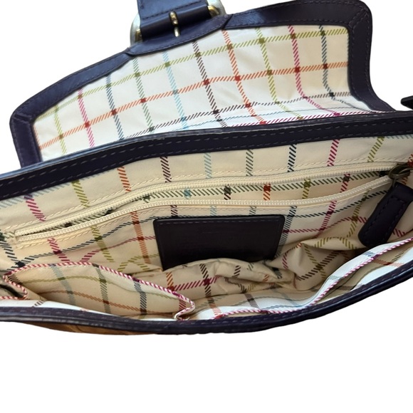 COACH Mini Purple Patent Leather Shoulder Bag - Picture 10 of 10